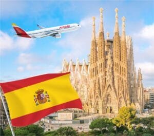 Group Flights ticket to barcelona